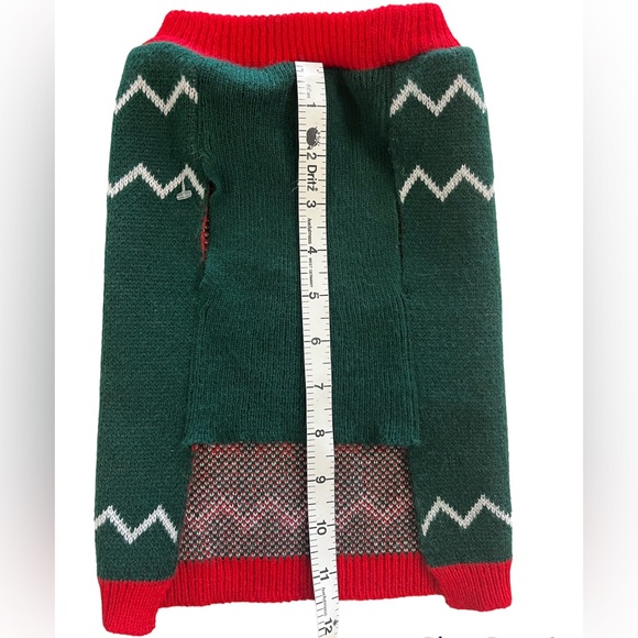 ⭐️ 4/$25 My Ugly X-Mas Sweater, Dog Fair Isle Christmas Pet Sweater, Size: Small - Picture 10 of 10